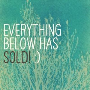 Everything below has sold!